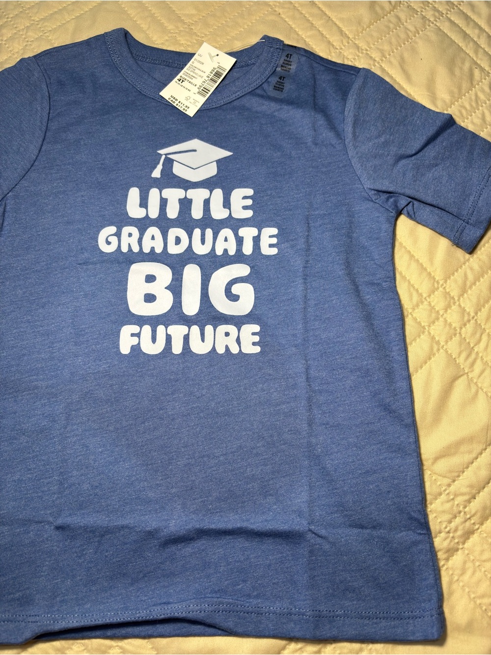 Children’s Place 4T 'Little Graduate Big Future' Graphic Tee